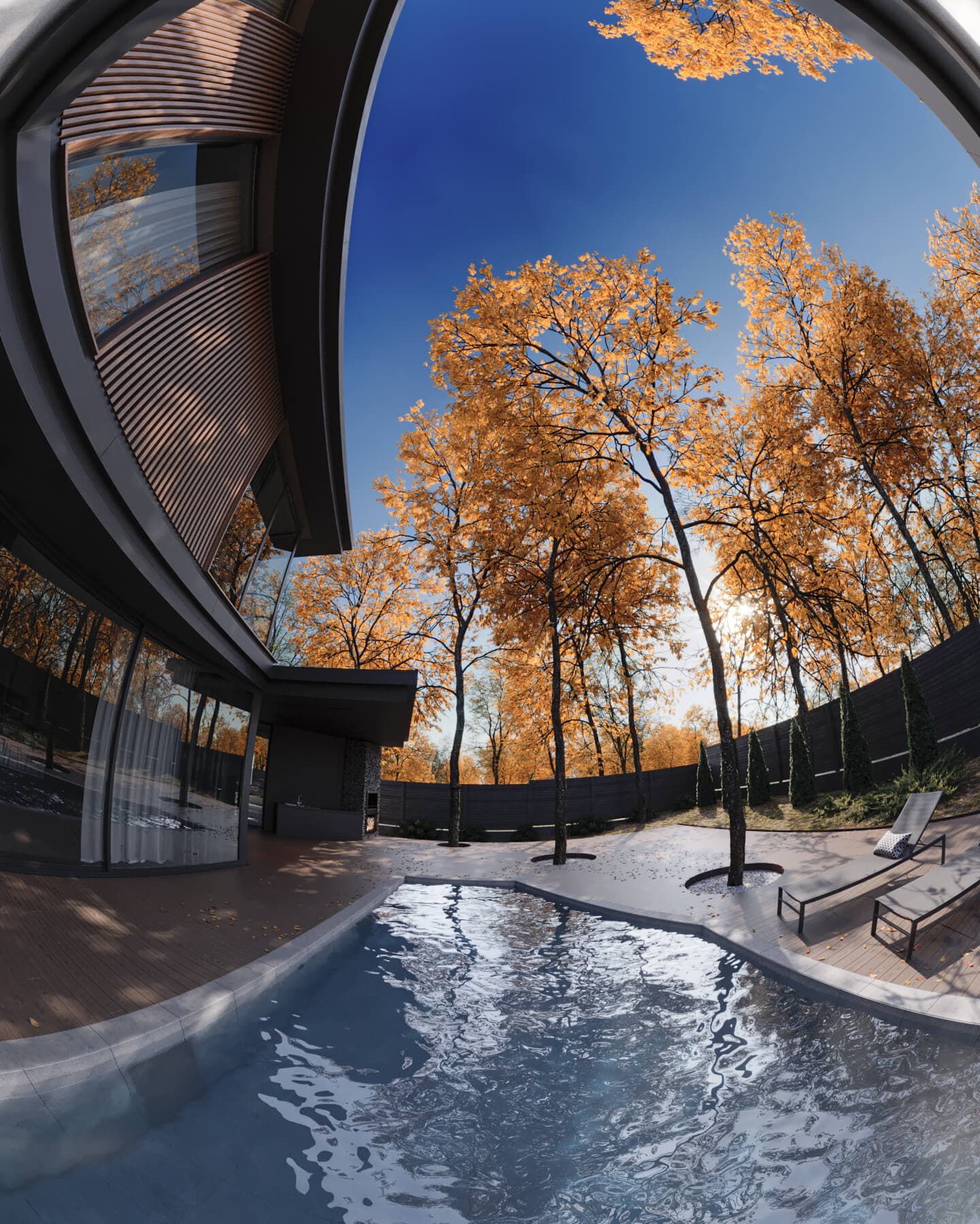 Сучасний двоповерховий будинок CV HOUSE