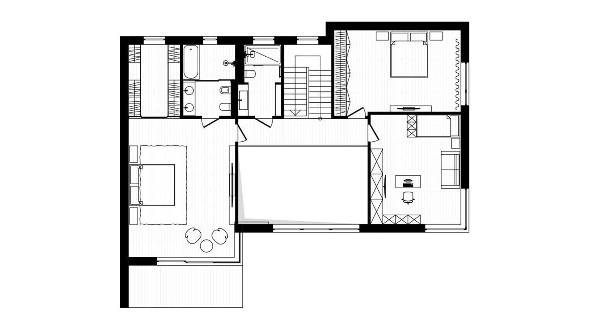 Сучасний двоповерховий будинок IVR HOUSE