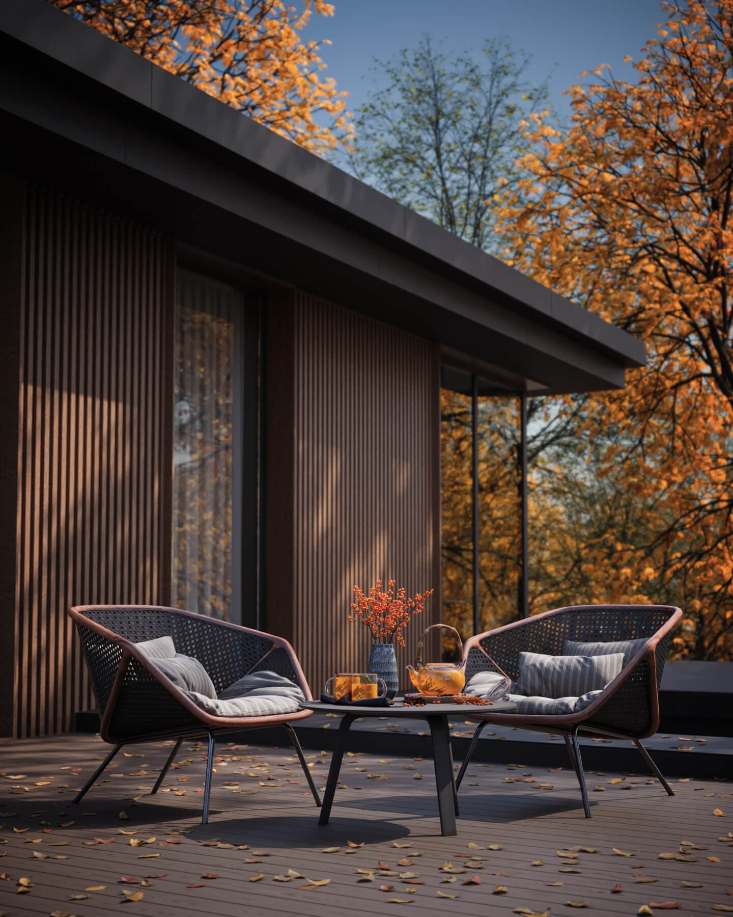 Сучасний двоповерховий будинок CV HOUSE