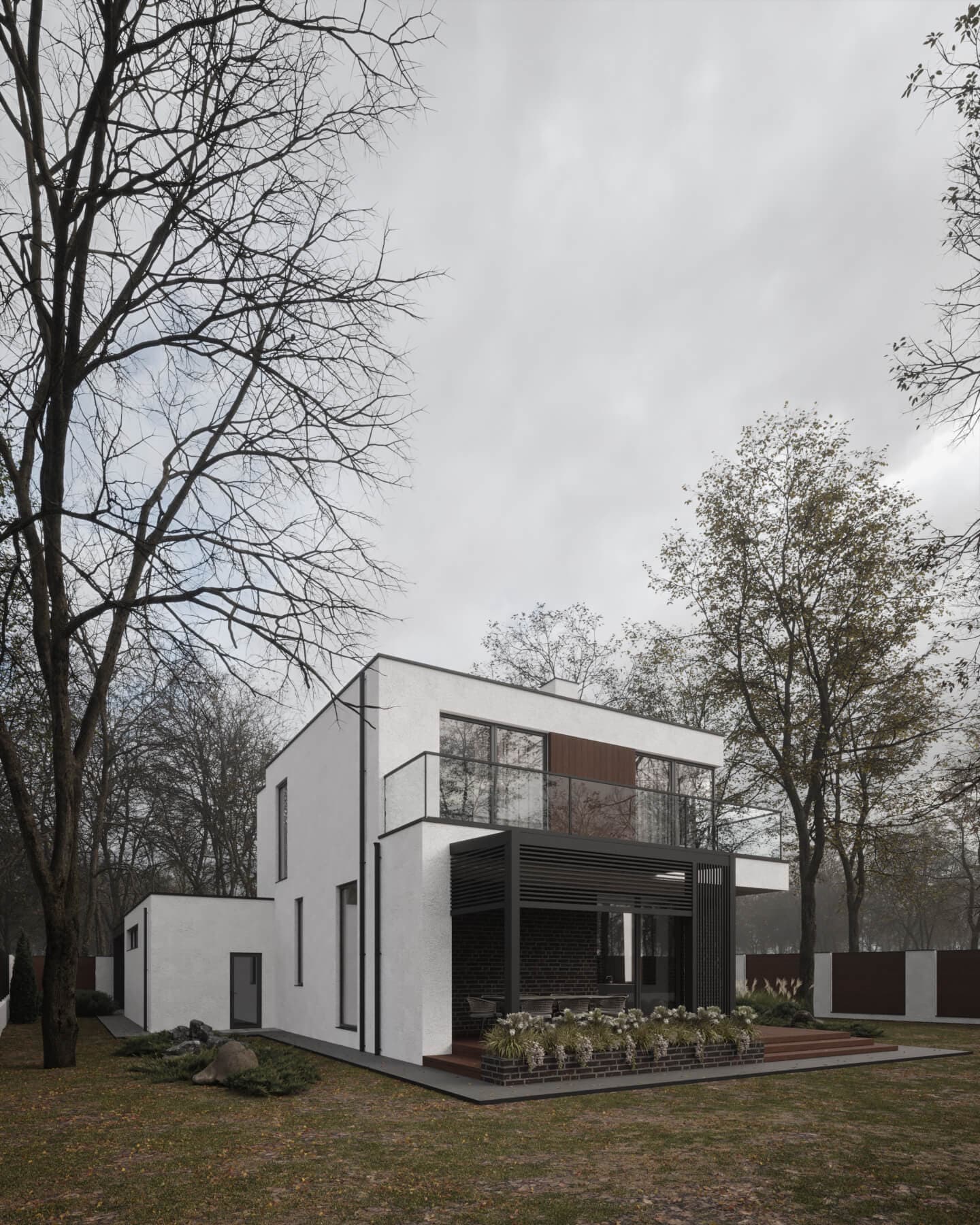 Сучасний двоповерховий будинок A2 HOUSE