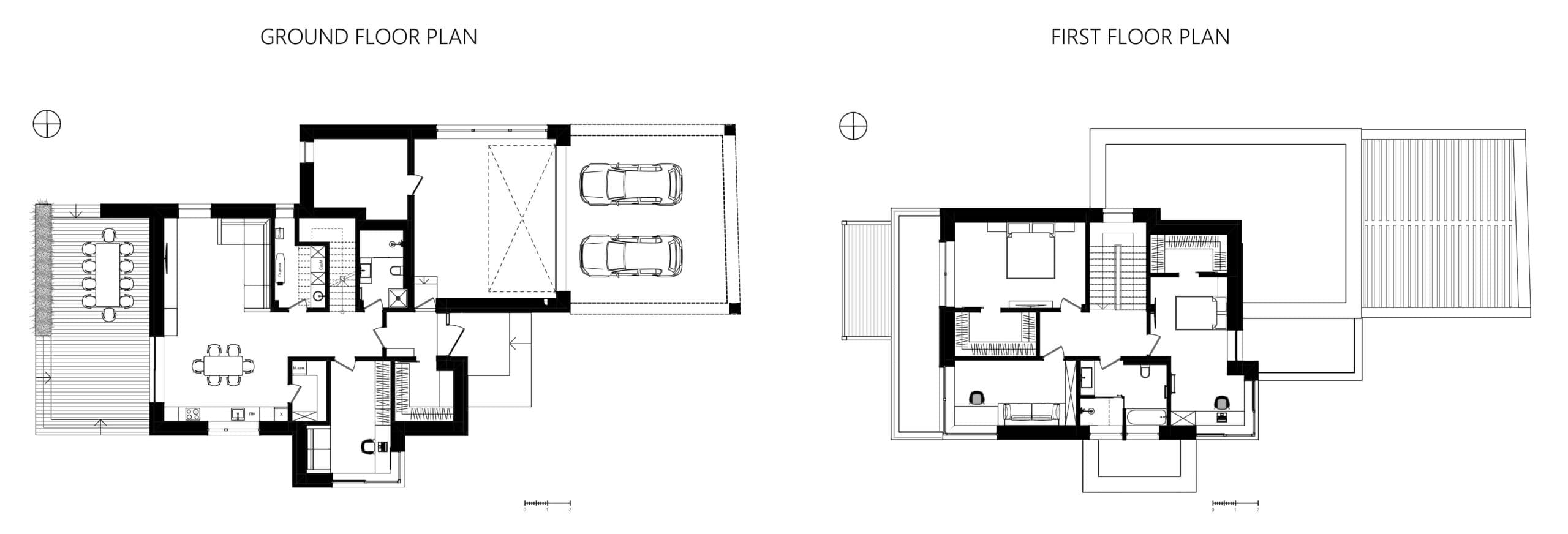 Сучасний двоповерховий будинок A2 HOUSE