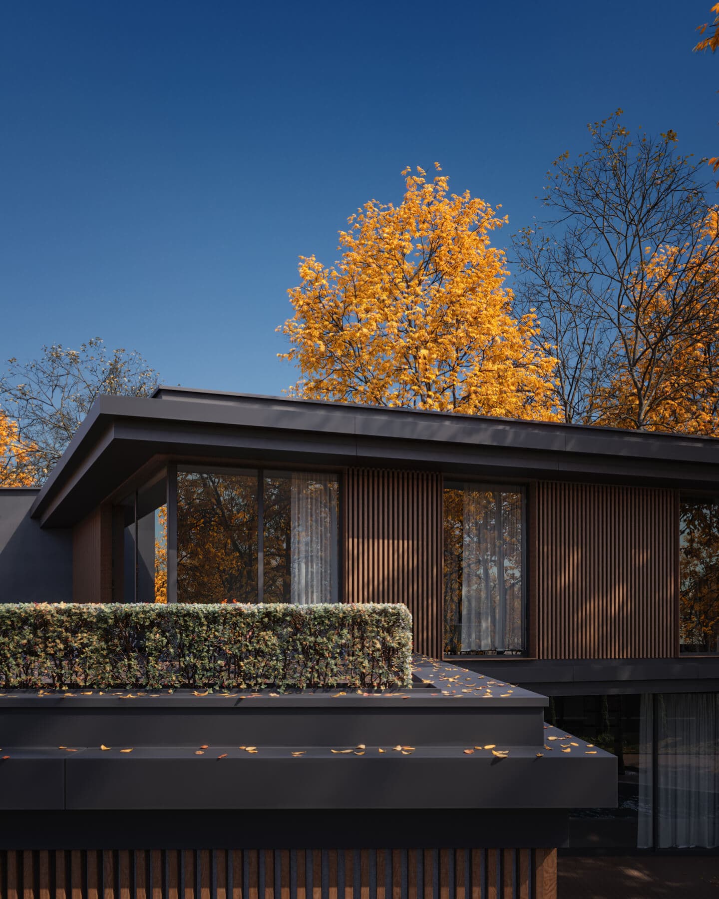 Сучасний двоповерховий будинок CV HOUSE