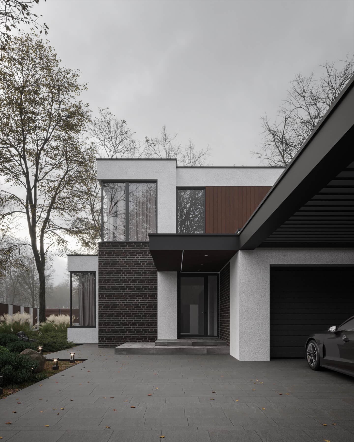 Сучасний двоповерховий будинок A2 HOUSE