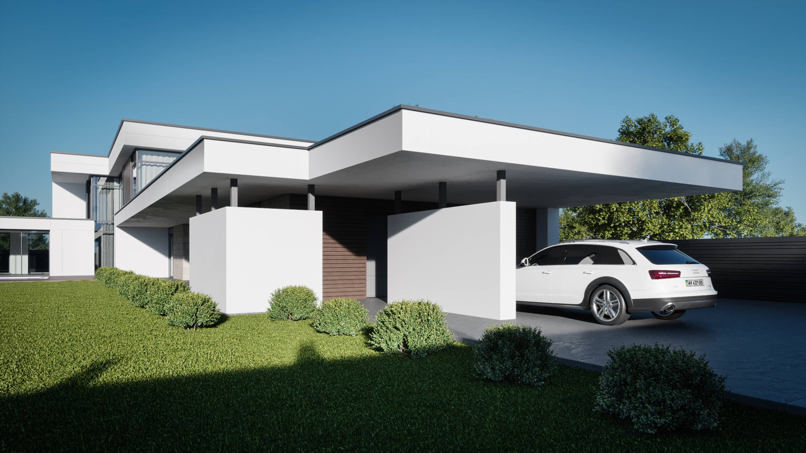 Сучасний двоповерховий будинок IVR HOUSE