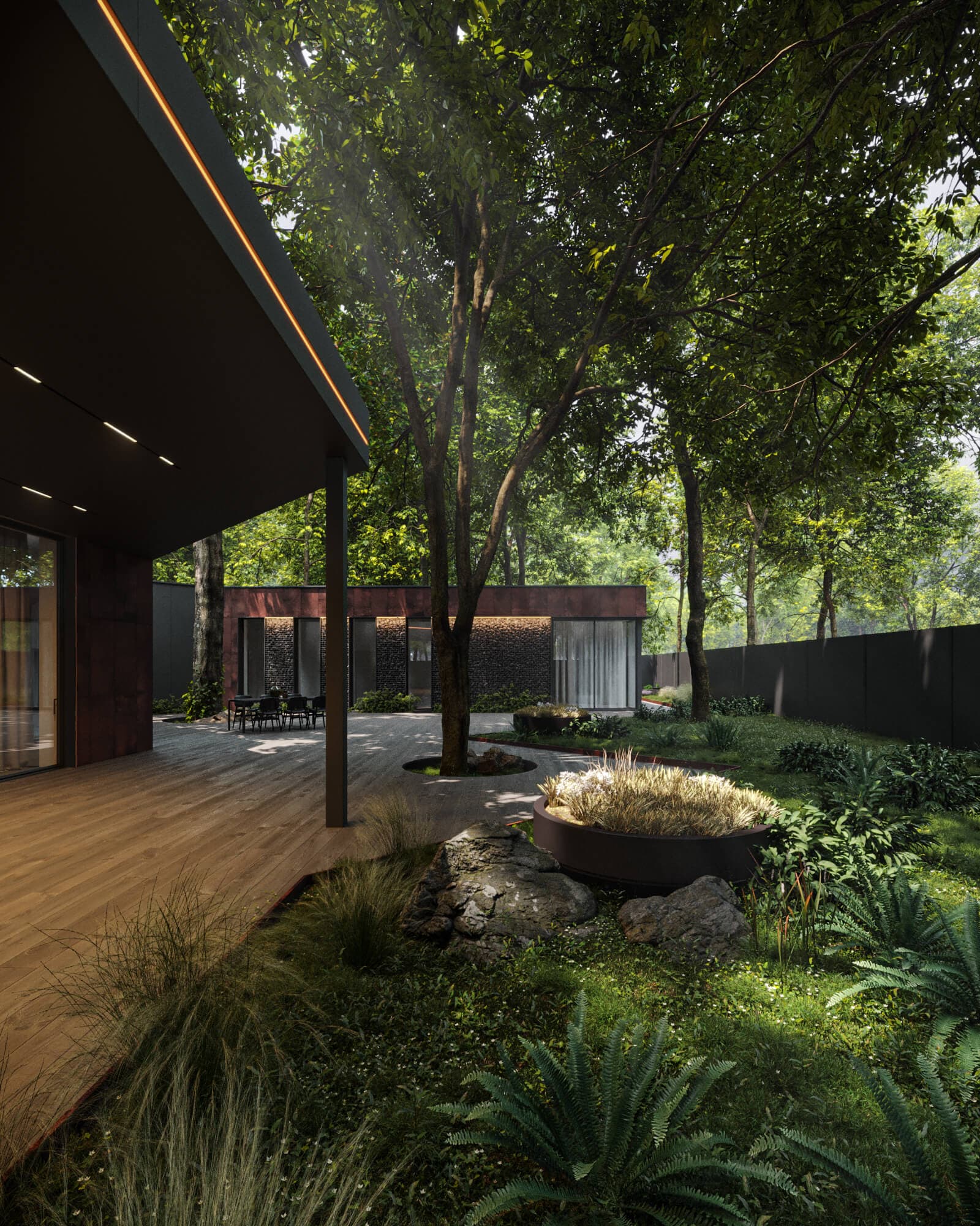 Сучасний одноповерховий будинок GRST HOUSE